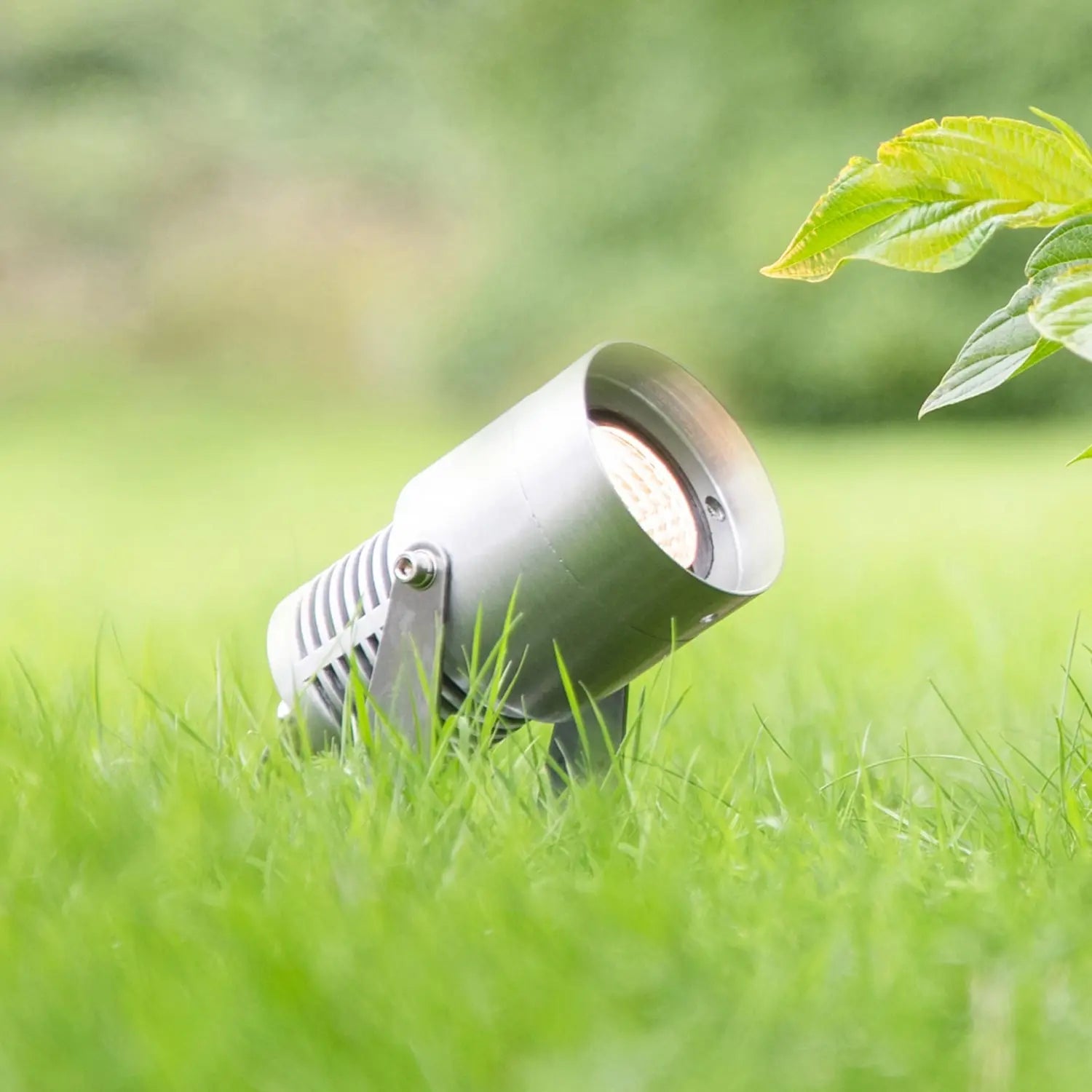 B-Ware Markslöjd Strahler Spotlight Led Gartenleuchte Silber Aluminium Garden 24 System - 7330024584907