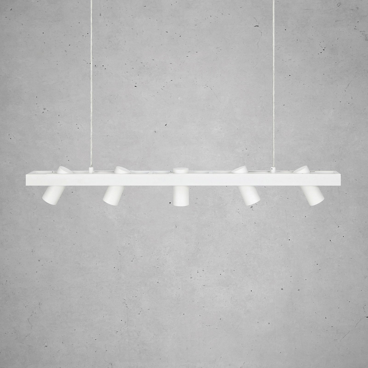 Markslöjd Hängeleuchte Pendelleuchte Torino Weiß Led 5 Flammig Metall Gu10 Lampe B-Ware - 7330024586024