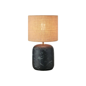 B-Ware Markslöjd Tischleuchte Lampe Montagna Beton Jute Höhe 45 cm Leuchte Spot