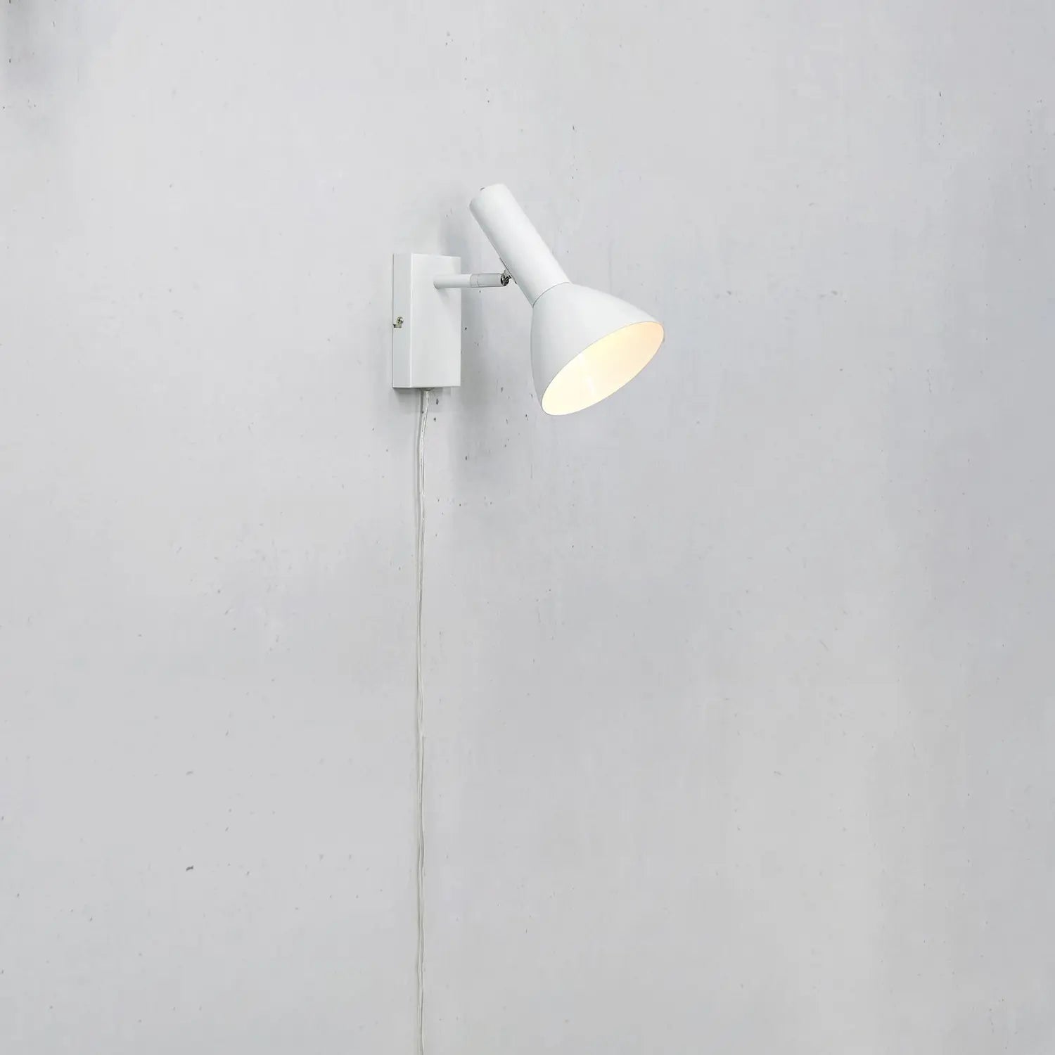 B-Ware Markslöjd Wandleuchte Lampe Metro Weiß Kabel Stecker Beleuchtung Innenbereich - 7330024611504