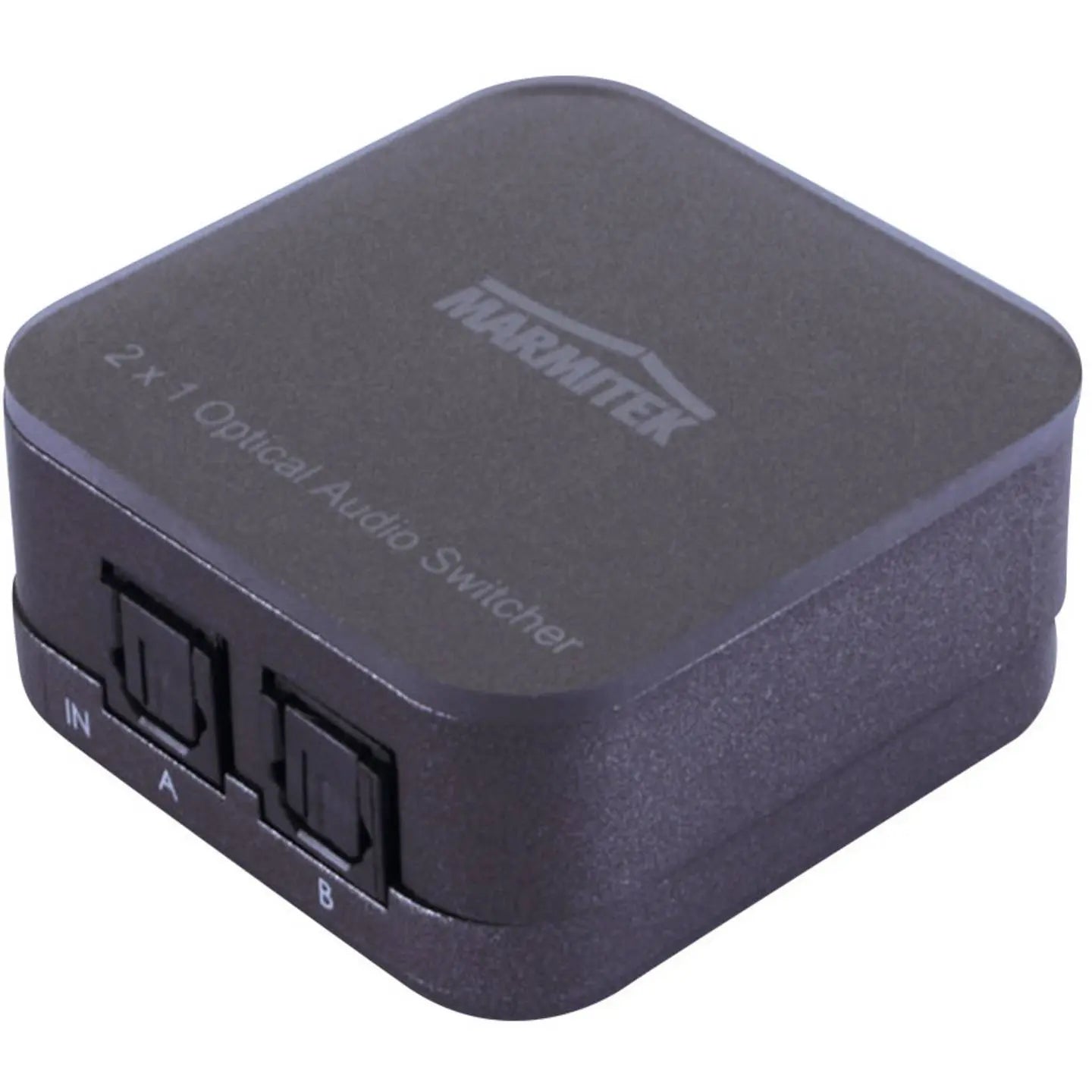 B-Ware Marmitek Audioswitch Umschalter Ts21 Toslink Switch 2 Port Audio Digital Schwarz - 8718164532023