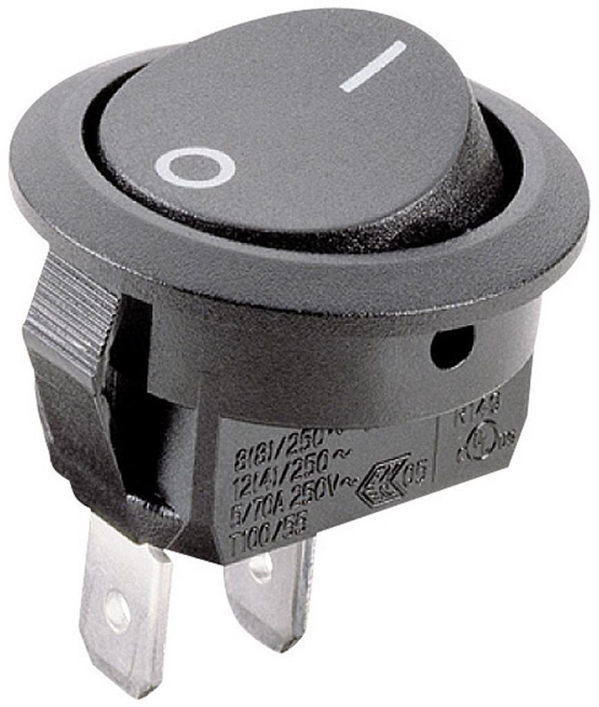 B-Ware Marquardt Wippschalter 1881.1209 250 V/Ac 12 A 1 X Aus/Ein Ip51 Tastend 50 Stück - 2050000554131