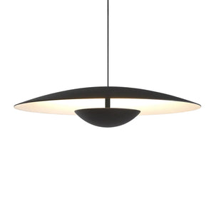 B-Ware Marset Pendelleuchte Hängeleuchte Ginger Led Schwarz Weiß Aluminium ø 42cm 2700 K