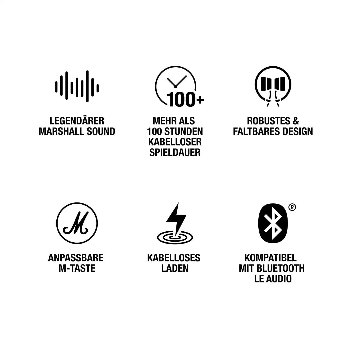 B-Ware Marshall Over Ear Kopfhörer Headset Major V Bluetooth Braun Geschlossen Faltbar - 7340055401128