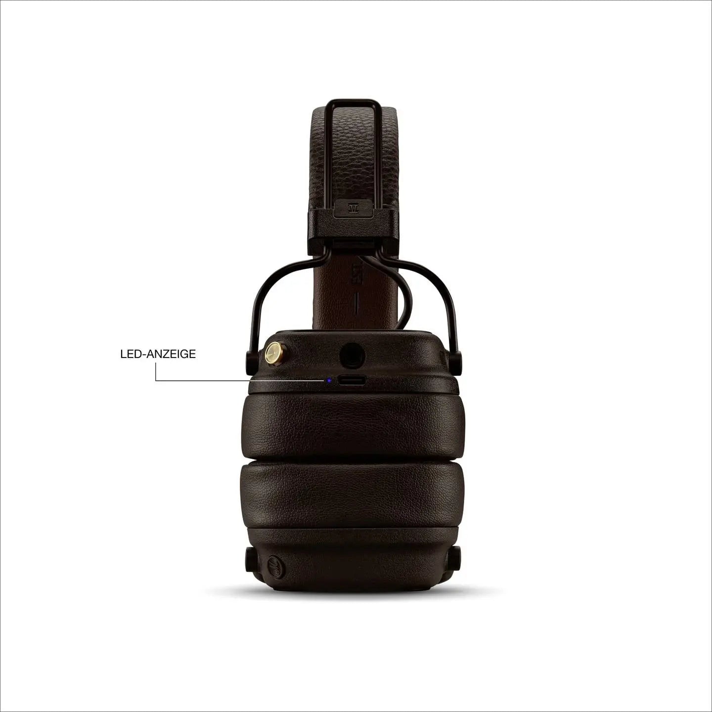 B-Ware Marshall Over Ear Kopfhörer Headset Major V Bluetooth Braun Geschlossen Faltbar - 7340055401128