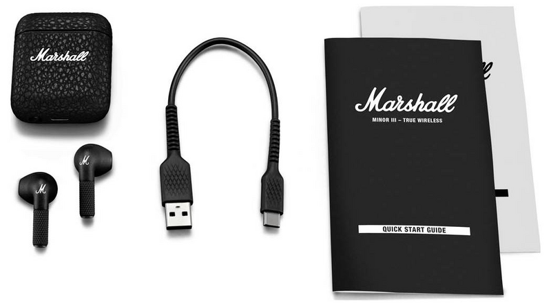 Marshall Minor Iii True Wireless Kopfhörer Schwarz Bluetooth Siehe Text/Foto C-Ware - 7340055384315