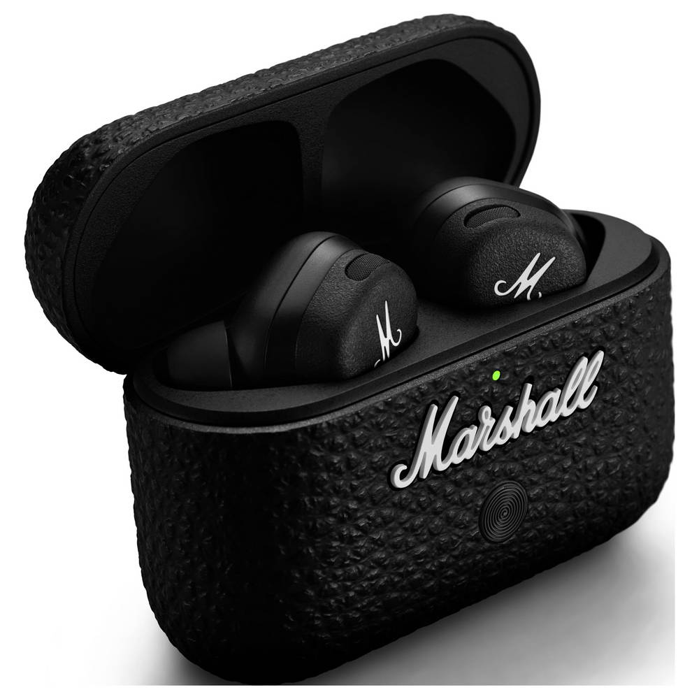 Marshall Motif II A.N.C. TWS In Ear Headset Bluetooth Schwarz Noise Cancelling - 7340055394840