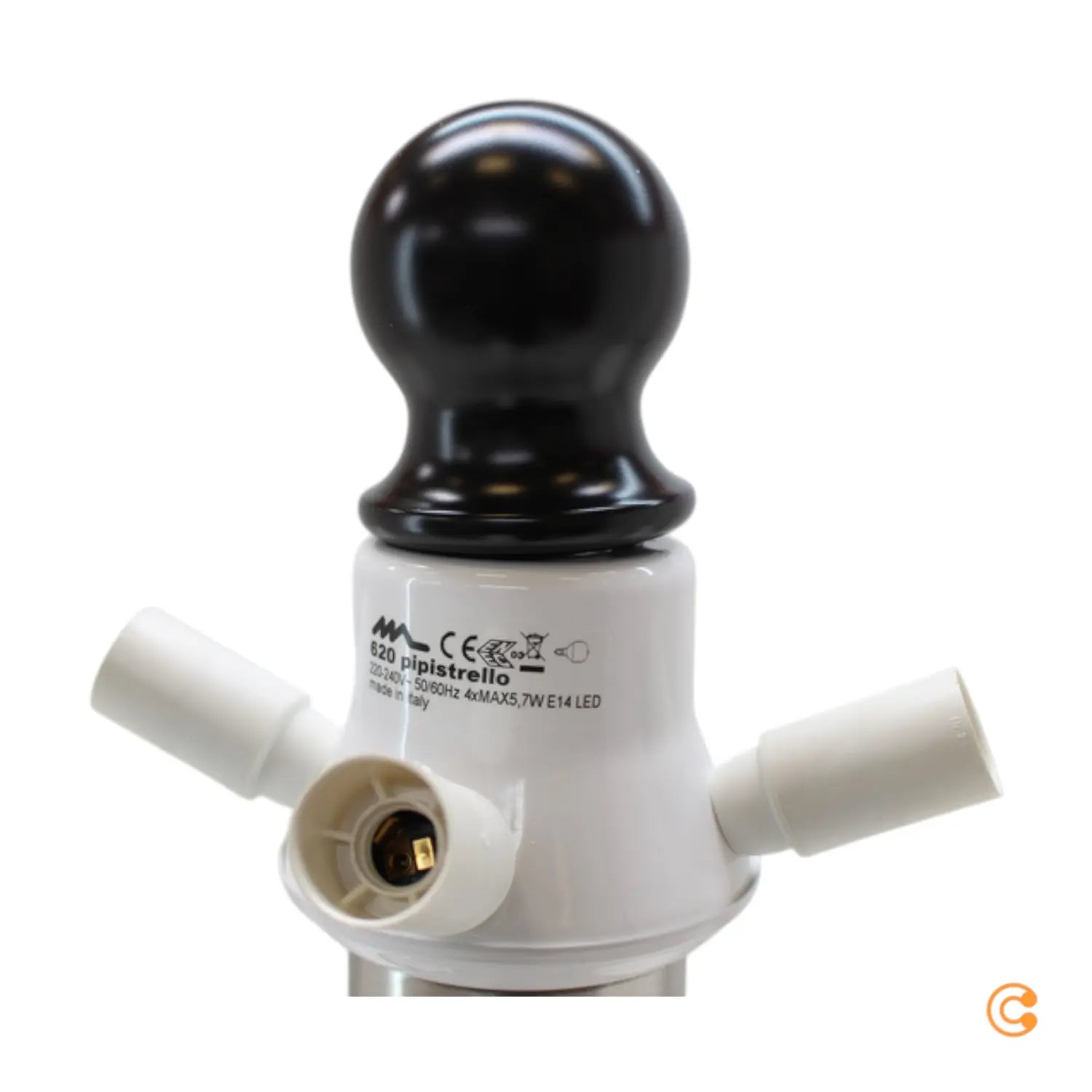 B-Ware Martinelli Luce Pipistrello Med Lampe Leuchte Led Lampe Schwarz Siehe Text/Foto - 8033383500043