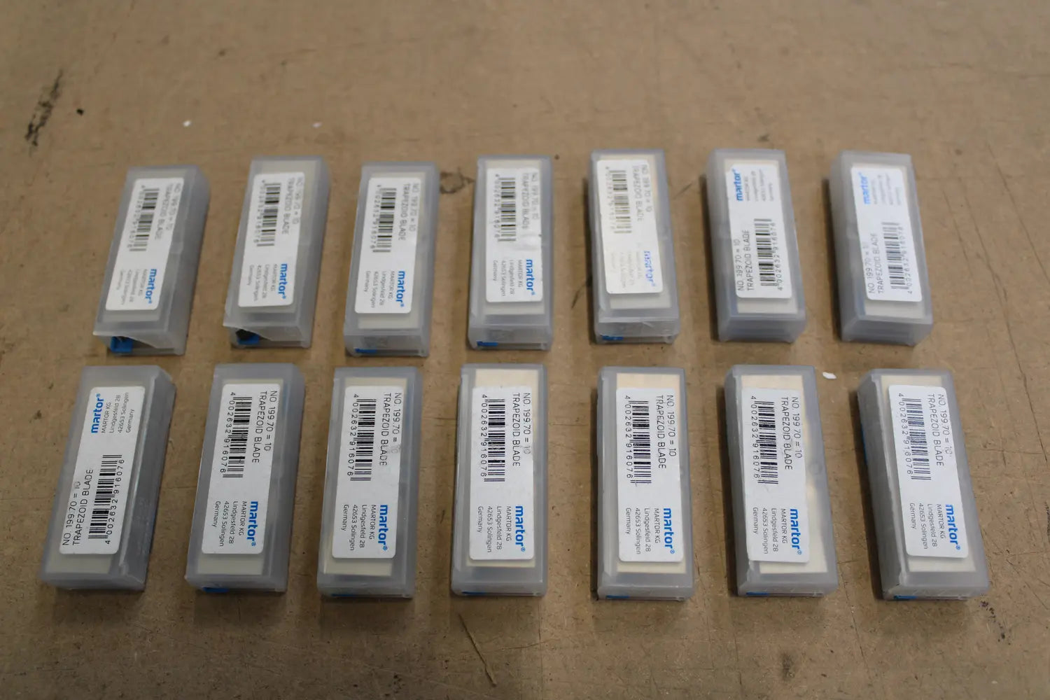 B-Ware Martor 19970 Martor Ersatzklinge Trapezklinge 199 Breitschliff 14 Sets - 4002632916076