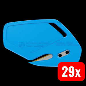 B-Ware Martor 746912.12 Sicherheitsmesser Secumax Cardycut Nr. 746912 Messer 29 Sets