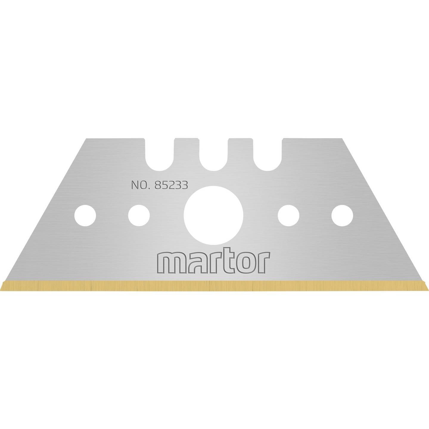 Martor Trapezklinge Ersatzklinge Sicherheitsklinge Klinge 10 Stück 85233 Stahl - 4002632911835