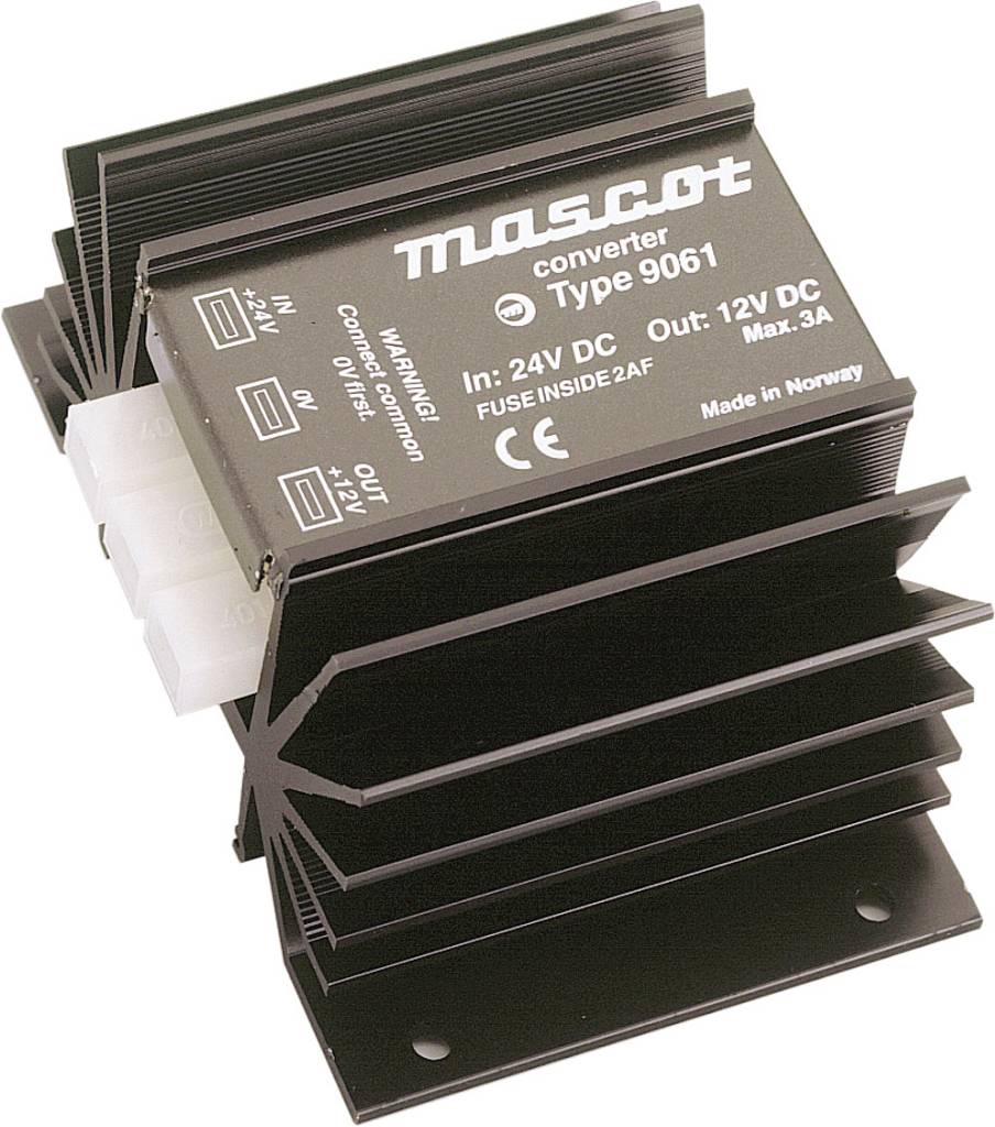 Mascot 9061 DC/DC-Wandler 12 V/DC - 7.5 V/DC/3 A 27 W Eingang Verpolungssicher - 7057070023258