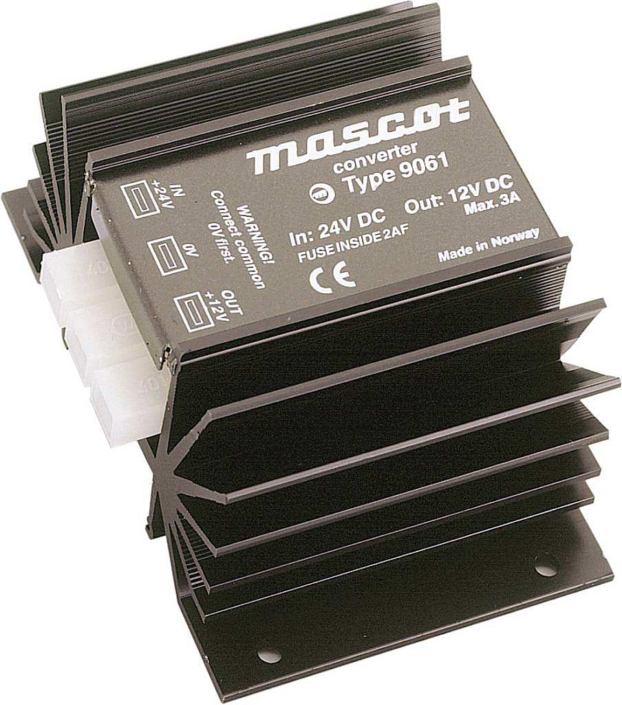 B-Ware Mascot 9061 Dc/Dc Wandler 12 V/Dc   7.5 V/Dc/3 A 27 W Eingang Verpolungssicher - 7057070023258