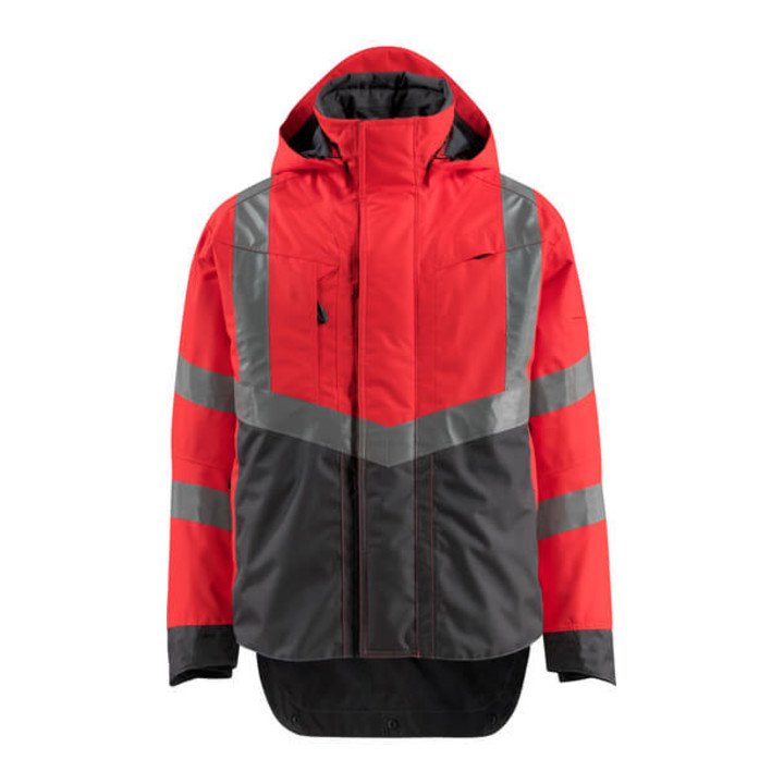 Mascot Harlow Jacke Blouson Arbeitsjacke Größe Xl Hi Vis Rot Dunkelanthrazit B-Ware - 5711074342068