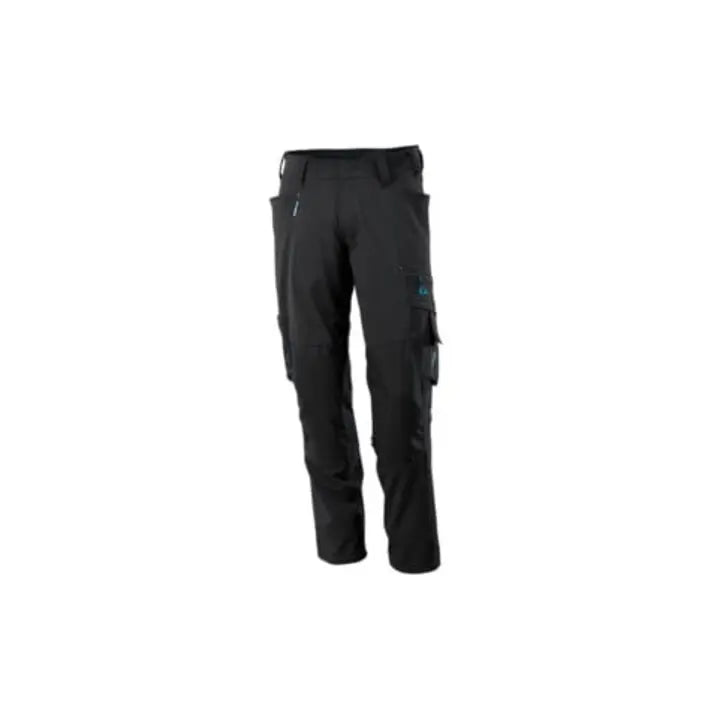 B-Ware Mascot Hose Arbeitshose Bundhose Knietaschen Stretchstoff Schwarz Größe 90 C 46 - 5711074571840