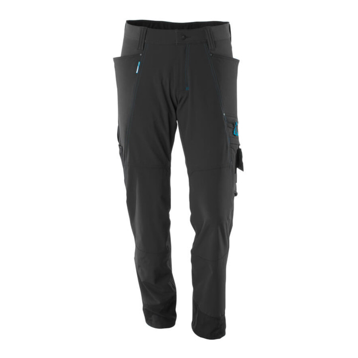 Mascot Hose Stretchstoff Arbeitshose Geringes Gewicht Hose Schwarz Größe 76 C58 B-Ware - 5711074683840