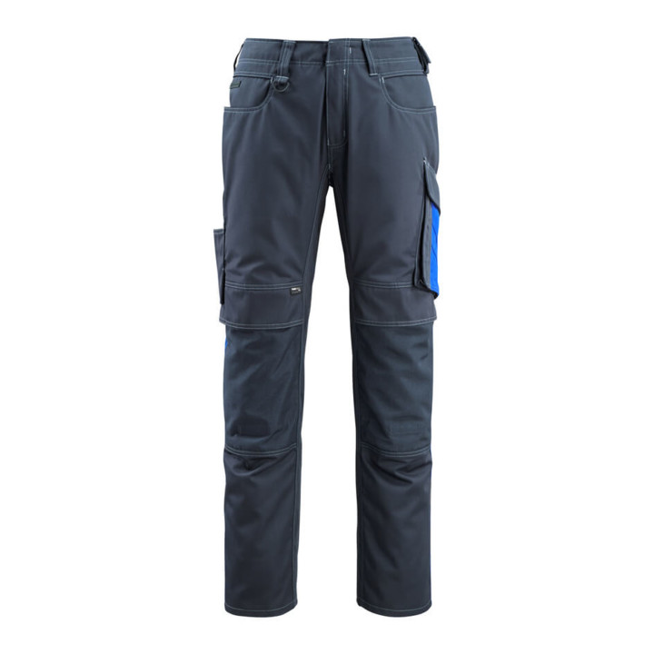 Mascot Mannheim Hose Arbeitshose Größe 82 C54 Arbeitskleidung Schwarz/Blau B-Ware - 5711074036561