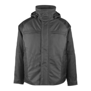 B-Ware Mascot Pilotenjacke Arbeitsjacke Jacke Frankfurt Dunkelanthrazit Schwarz Größe M
