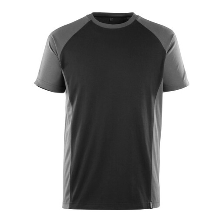 Mascot T Shirt Shirt Potsdam Schwarz Dunkel Anthrazit Größe L Baumwolle Modern B-Ware - 5711074223916