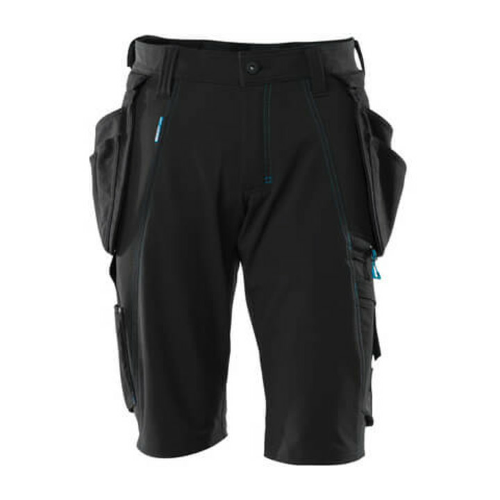 Mascot Shorts Hängetaschen Handwerkershorts Gr. C54 Schwarz Hose Shorts  B-Ware - 5711074631599