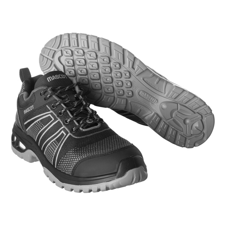 Mascot Sicherheitshalbschuh Schuh Sicherheitsschuhe S1 P Gr 40 Weite 10 Schwarz B-Ware - 5711074672509