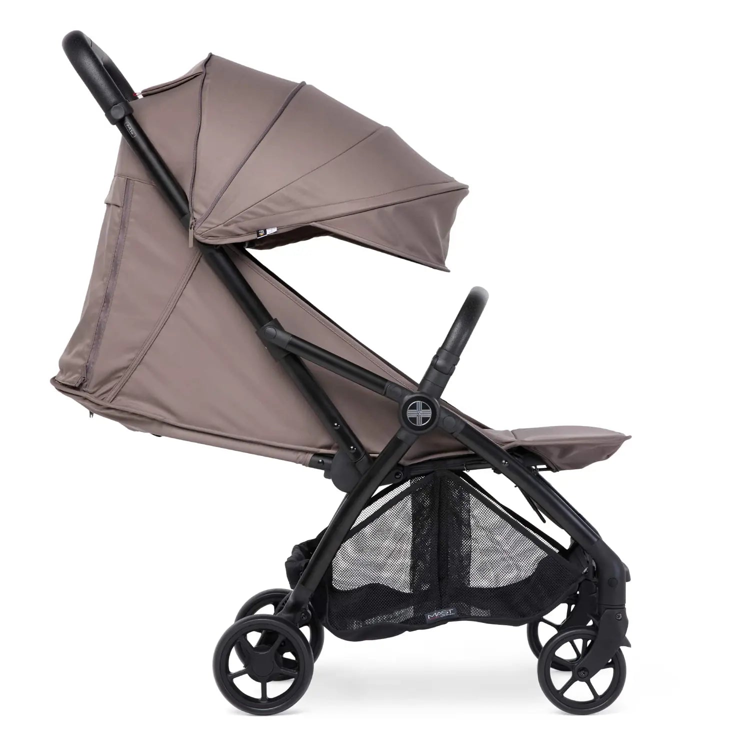 B-Ware Mast Buggy Kinderwagen M.1x  Kinderwagen Sitz Taupe Einkaufskorb Sonnendach - 7631129016233