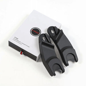 B-Ware Mast Adapter Autositz Babyschale Kinderwagen Buggy Schwarz Mobilität Flexibel