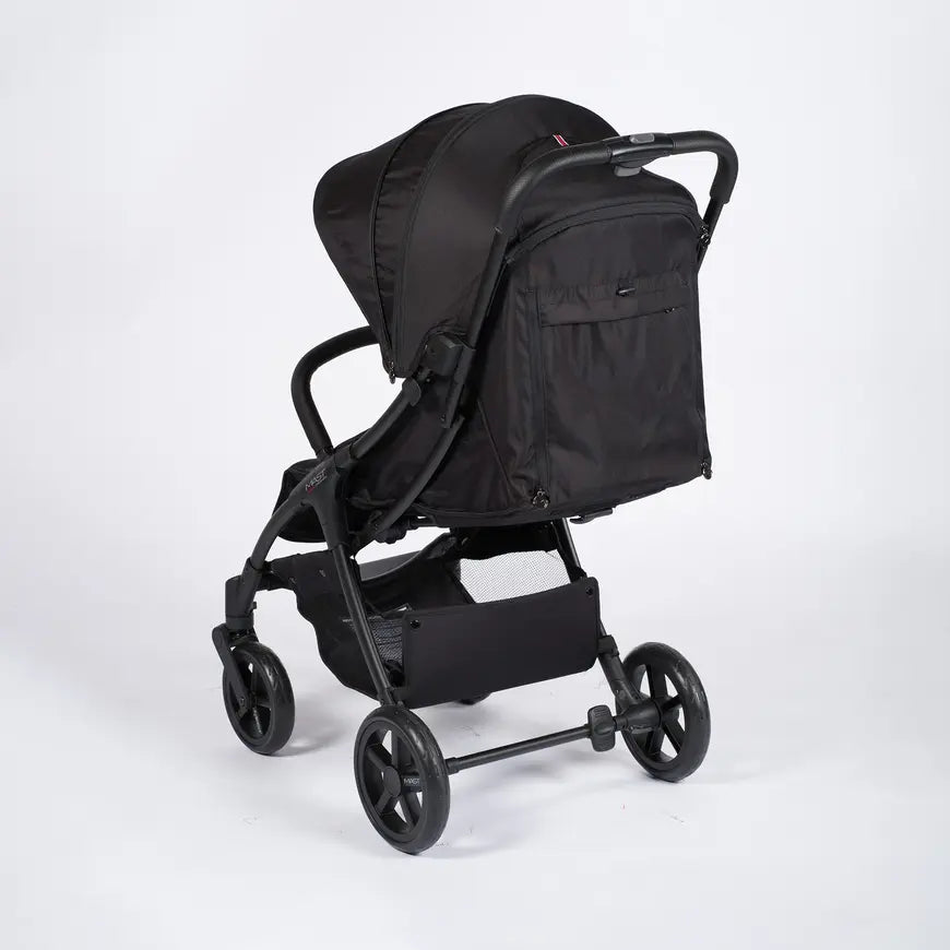 B-Ware Mast Kinderwagen Buggy M2x Onyx Allradfederung Einkaufskorb Babywanne Option - 7631089013310
