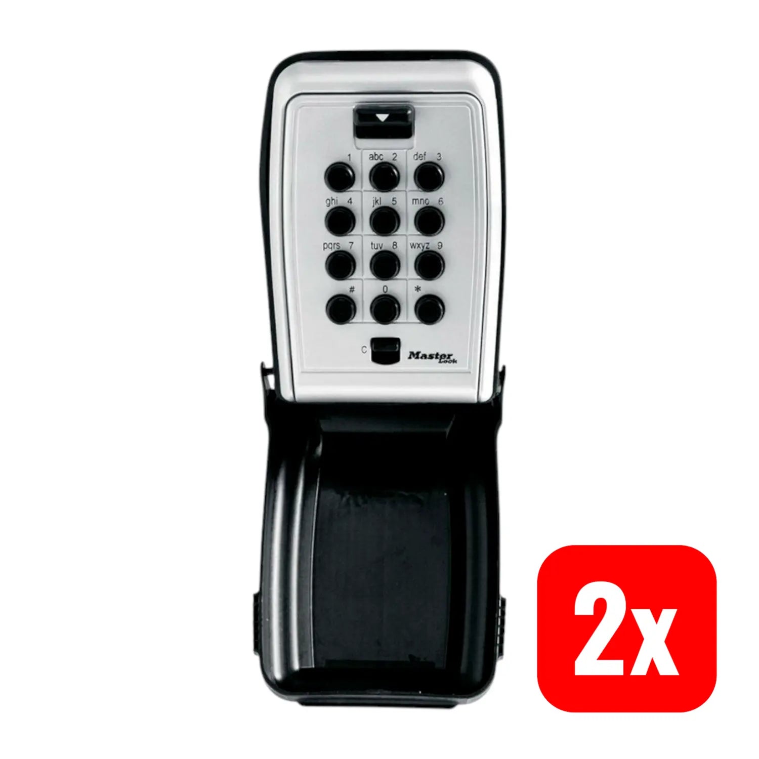 B-Ware Master Lock P63350 5423 Eurd Schlüsseltresor Tresor Drucktasten Kasten 2 Stück - 3520190944726
