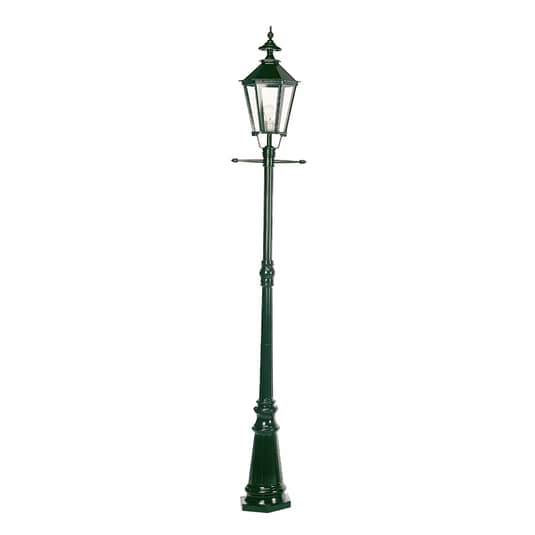 B-Ware K.S. Verlichting Mastleuchte Manchester 1 Fl Grün Außenleuchte Lampe Leuchte E27 - 8714732503105
