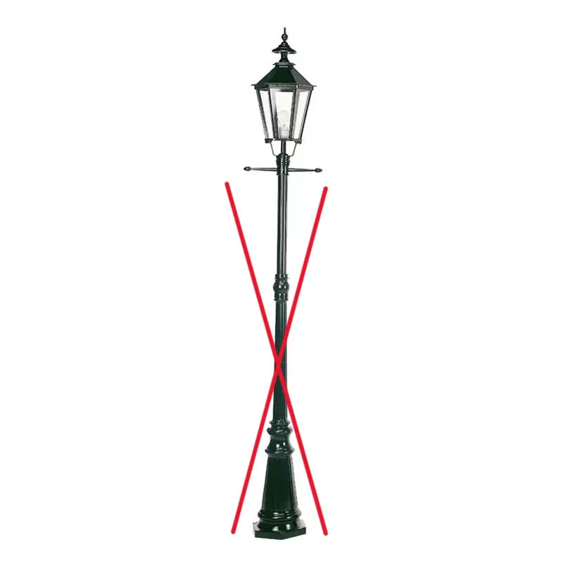 B-Ware Ks Beleuchtung Mastleuchte Manchester Standleuchte Lampe Laterne Siehe Text/Foto - 8714732503143