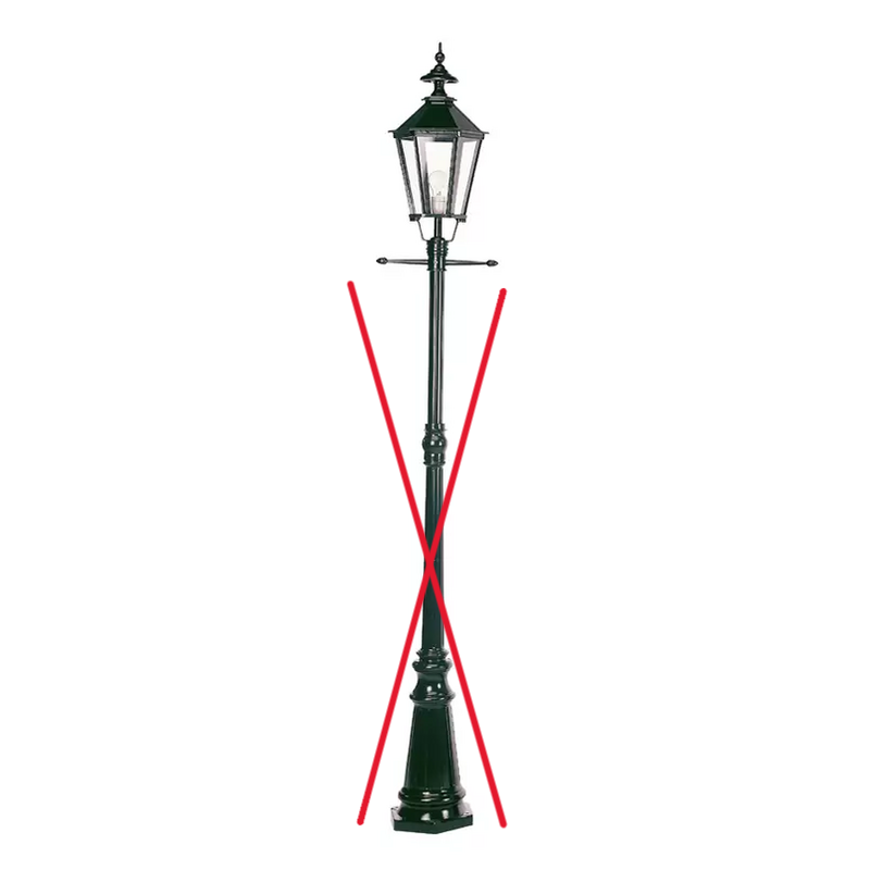 KS Beleuchtung Mastleuchte Manchester Standleuchte Lampe Laterne SIEHE TEXT/FOTO - 8714732503143