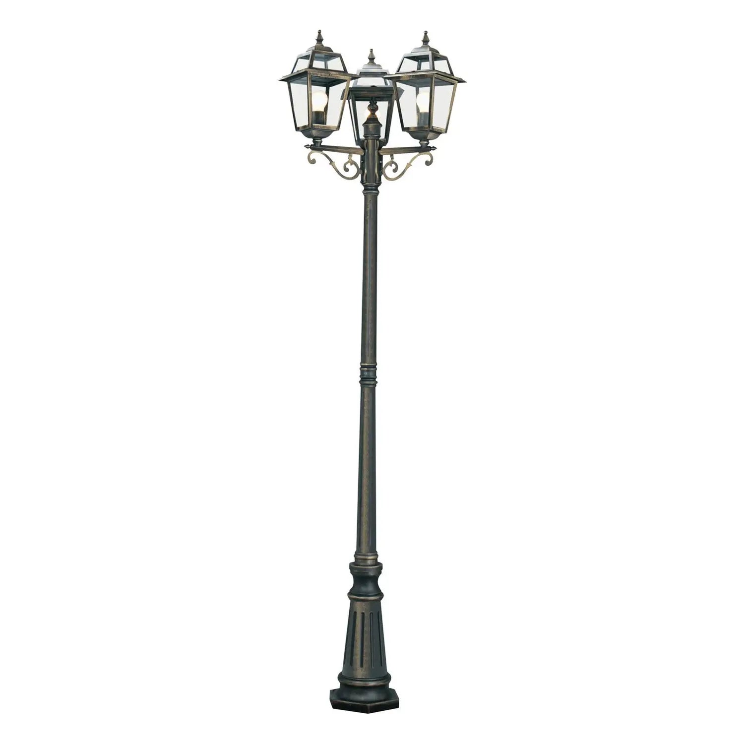 B-Ware Searchlight Mastleuchte New Orleans Außenlampe Laterne Lampe Leuchte 3 Falmmi82