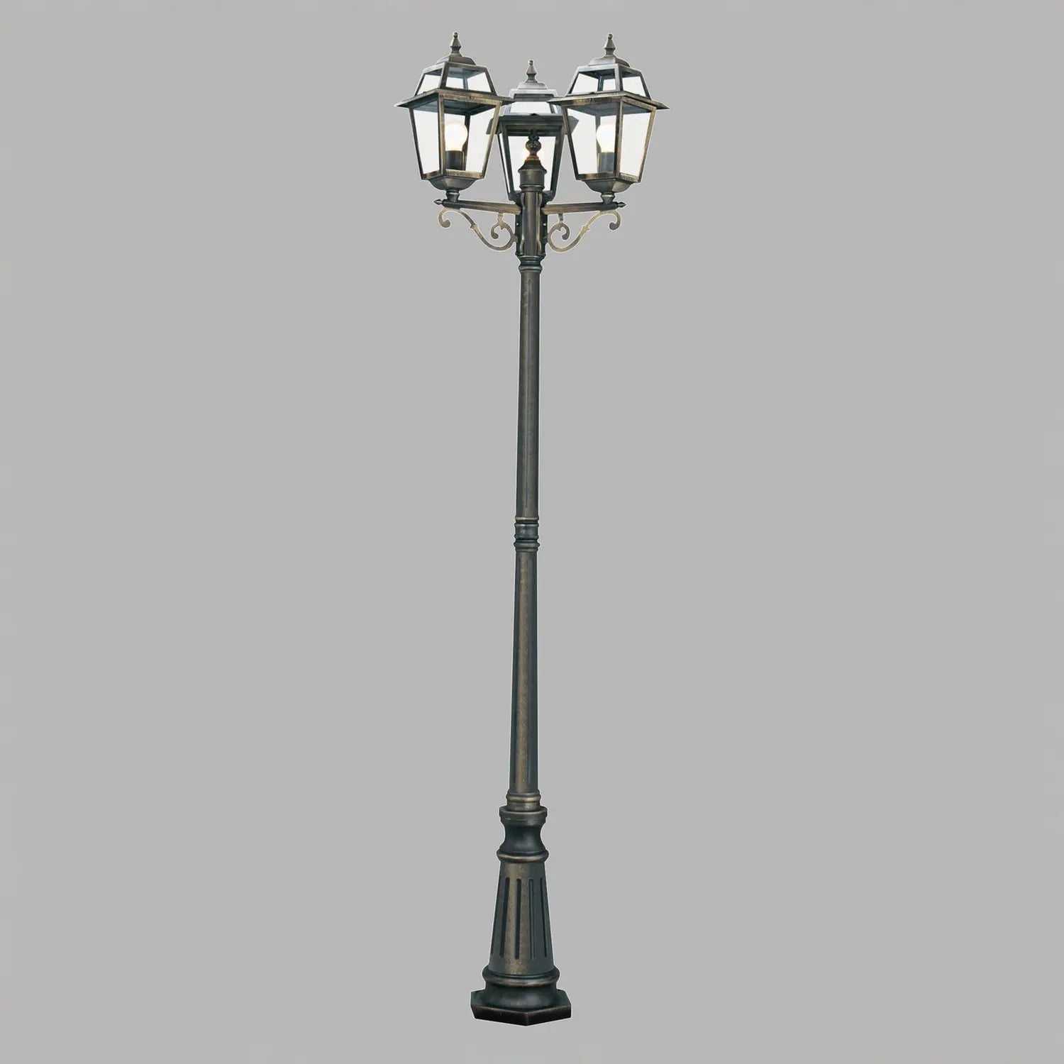 B-Ware Searchlight Mastleuchte New Orleans Außenlampe Laterne Lampe Leuchte 3 Falmmi82