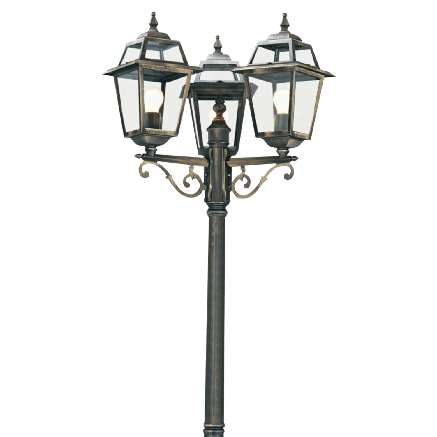 B-Ware Searchlight Mastleuchte New Orleans Außenlampe Laterne Lampe Leuchte 3 Falmmi82