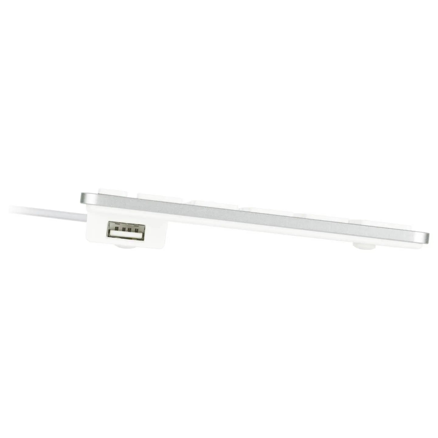 B-Ware Matias Tastatur Keyboard Mac Usb Aluminium Us Englisch Qwerty Silber Apple - 833742005411