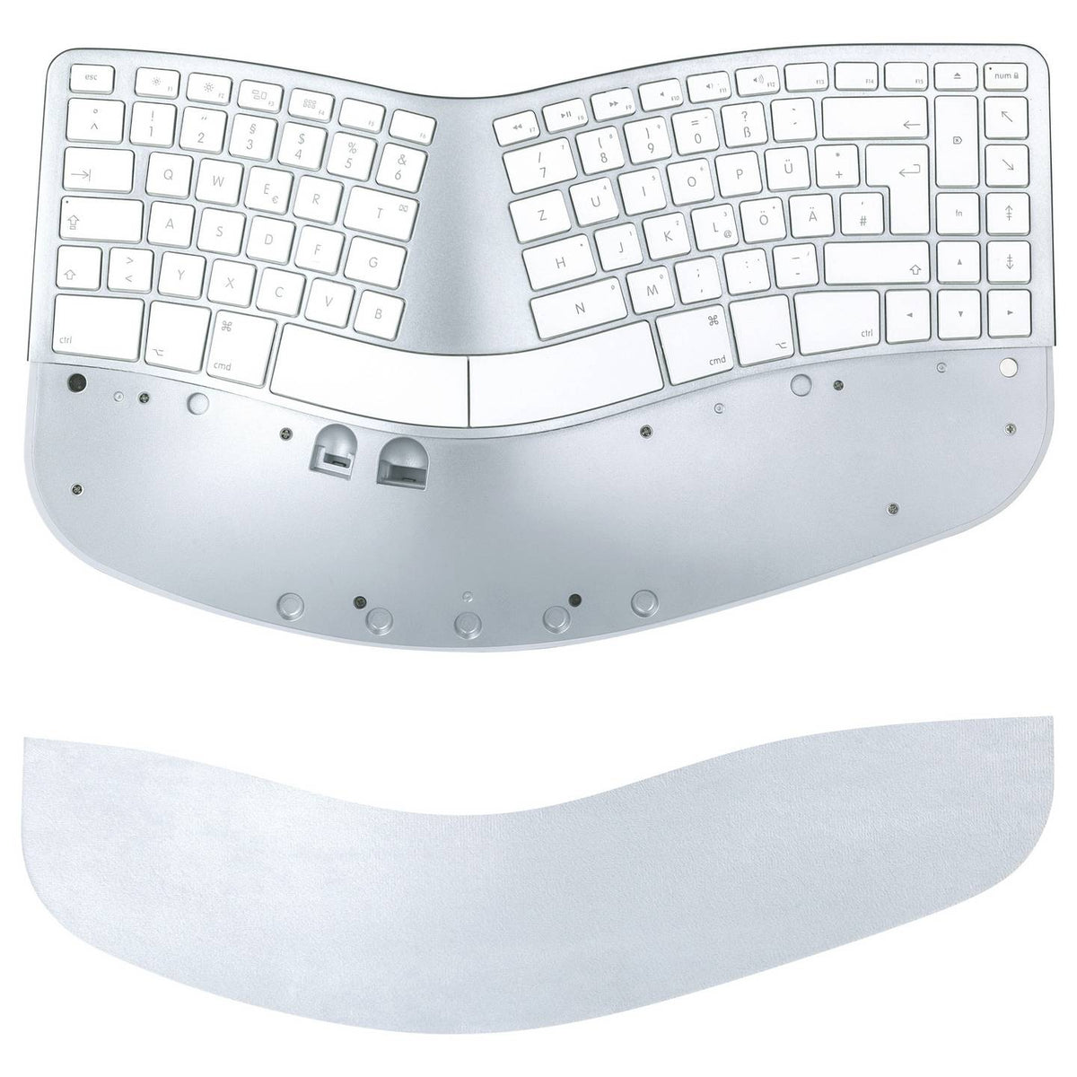 Matias FK143D-DE Keyboard Tastatur Mac Kabellos Rechargeable Deutsch QWERTZ - 0833742007958