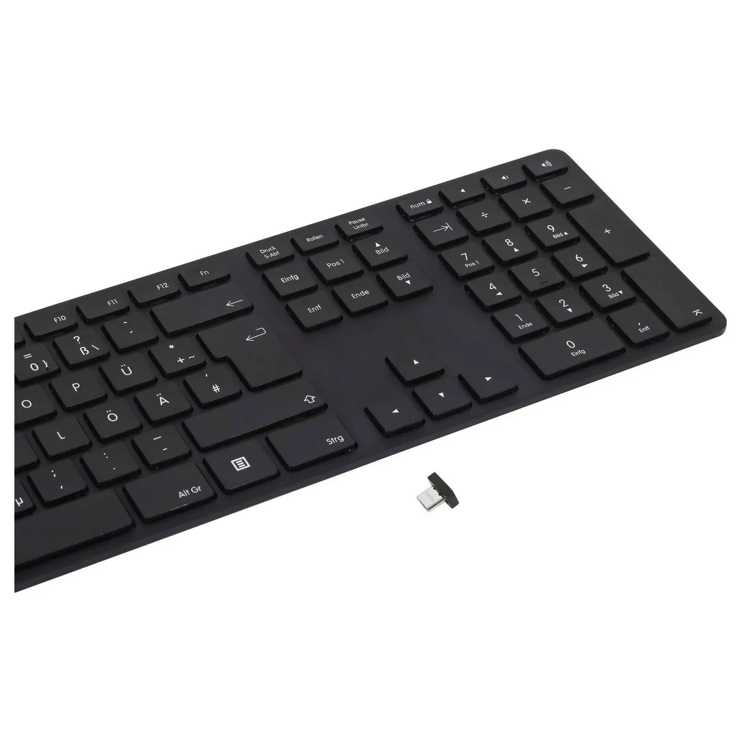 B-Ware Matias Tastatur Keyboard Usb C Wireless Aluminium Qwertz Kabellos Schwarz - 833742007972