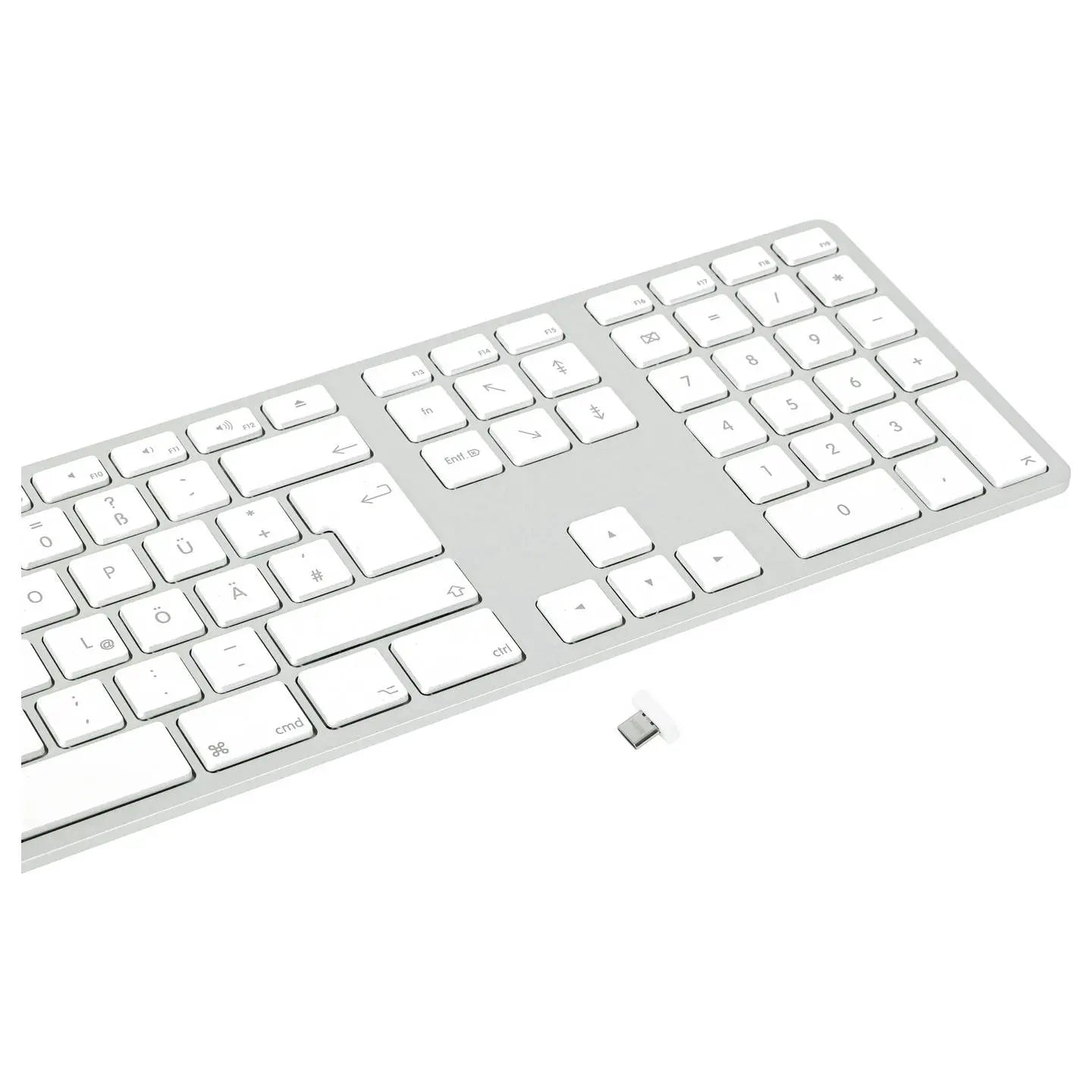 B-Ware Matias Tastatur Keyboard Wireless Usb C Aluminium Mac Kabellos Qwertz Deutsch - 833742007644