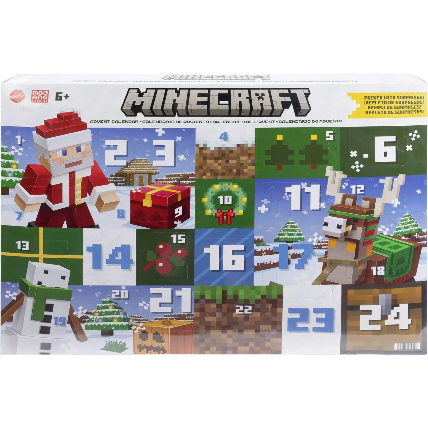 B-Ware Mattel Minecraft Spielwaren Adventskalender Altersklasse Ab 6 Jahre - 194735234516