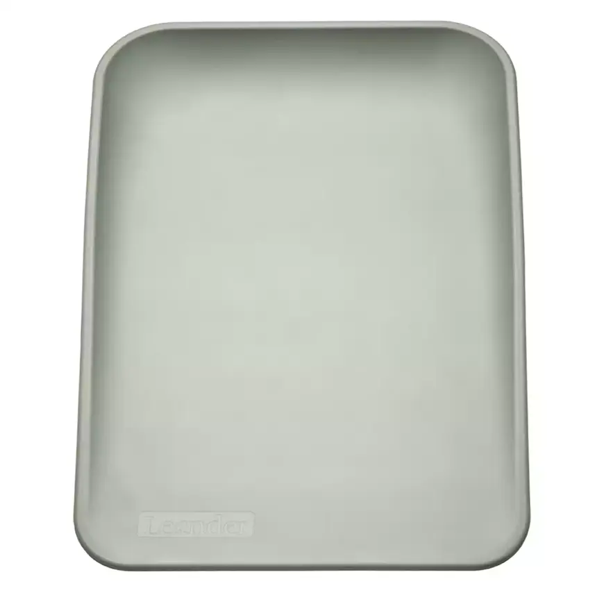 Leander Wickelauflage Sage Green Auflage Wickelunterlage Unterlage Baby Zubehör B-Ware
