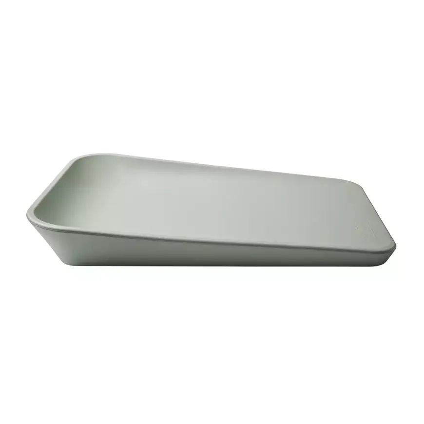 Leander Wickelauflage Sage Green Auflage Wickelunterlage Unterlage Baby Zubehör B-Ware