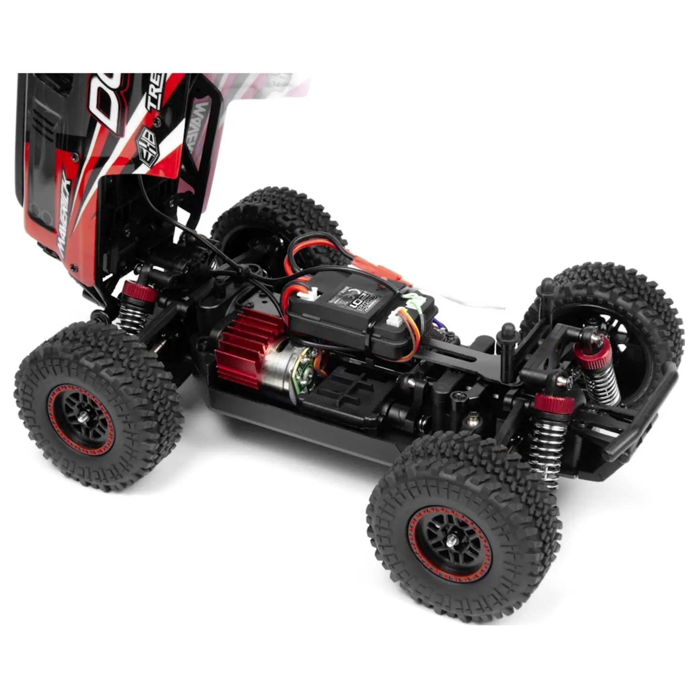 D-Ware Maverick Modellauto Rc Auto Monstertruck Doha 4 Wd Elektro 1:20 Rot Defektware - 5050864034944