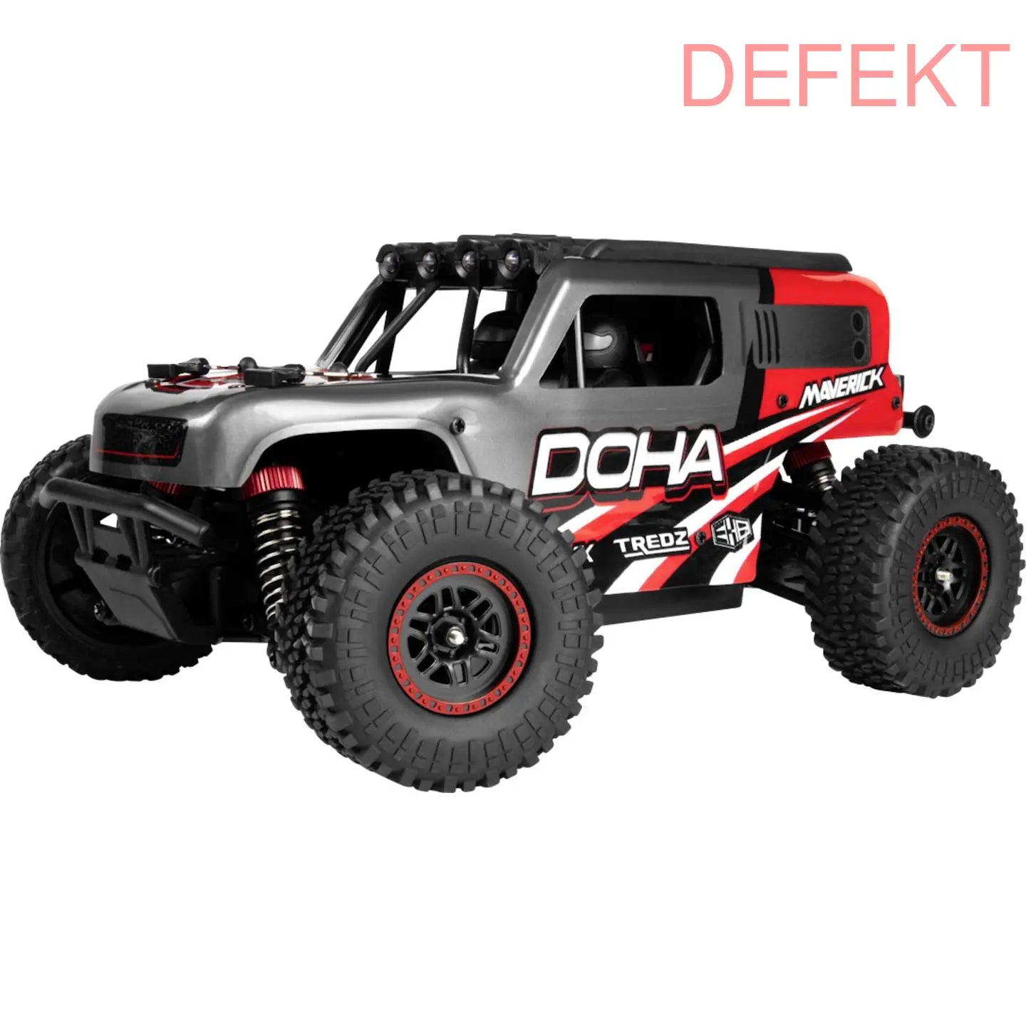 D-Ware Maverick Modellauto Rc Auto Monstertruck Doha 4 Wd Elektro 1:20 Rot Defektware - 5050864034944