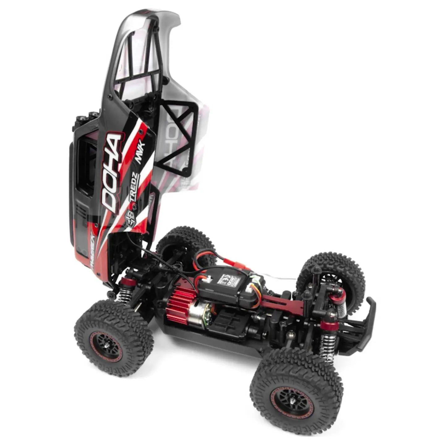 D-Ware Maverick Modellauto Rc Auto Monstertruck Doha 4 Wd Elektro 1:20 Rot Defektware - 5050864034944