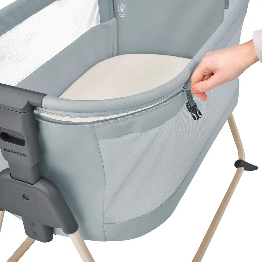 B-Ware Maxi Cosi Beistellbettchen Babybett Tori Beyond Grey Höhenverstellbar Reisebett - 3220660344192