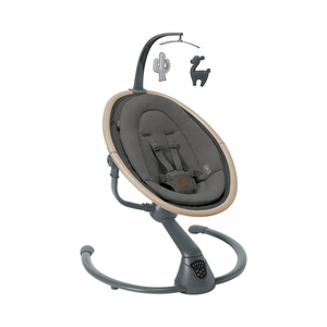 B-Ware Maxi Cosi Elektrische Schaukel Cassia Beyond Wippe Babyschaukel Graphite Eco
