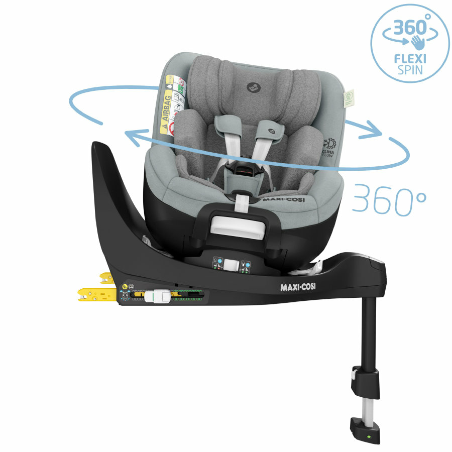 B-Ware Maxi Cosi Mica Pro Eco I Size Autokindersitz Kindersitz Autositz Authentic Grey