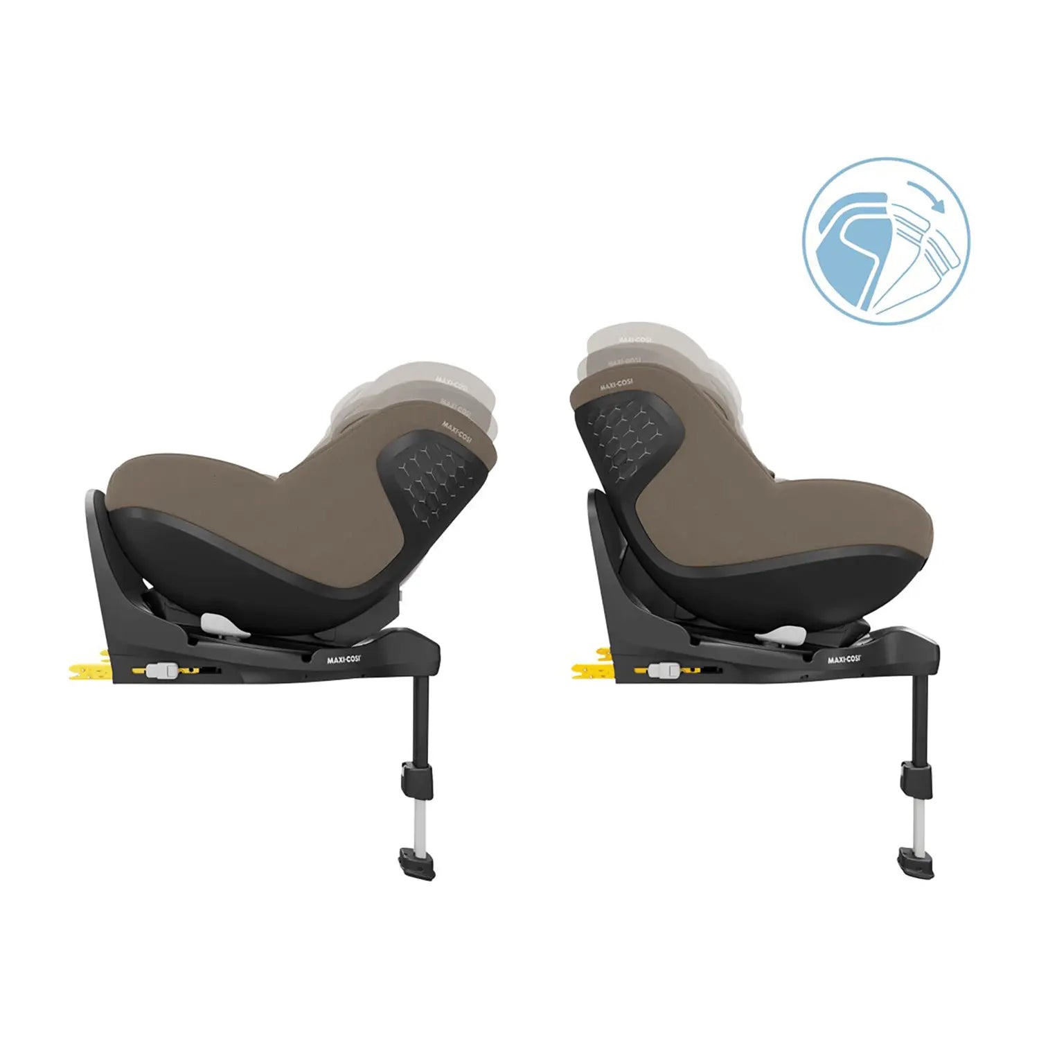 B-Ware Maxi Cosi Reboarder Kindersitz Autokindersitz Pearl 360 Pro Authentic Truffle