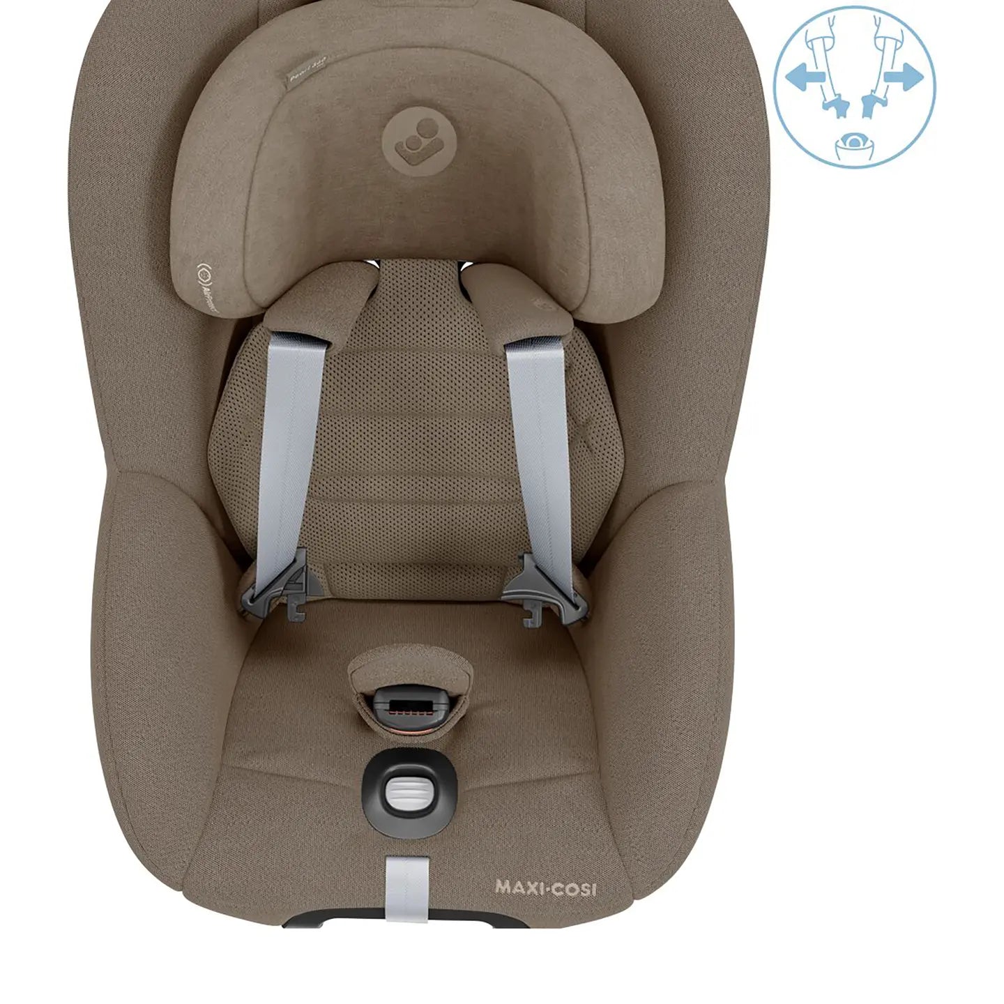 B-Ware Maxi Cosi Reboarder Kindersitz Autokindersitz Pearl 360 Pro Authentic Truffle
